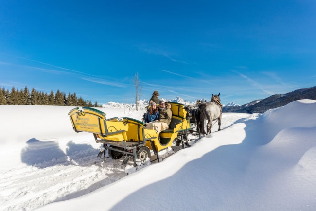 Pferdeschlittenfahrt © Bernhard R. Moser Photography - TVB St.Martin