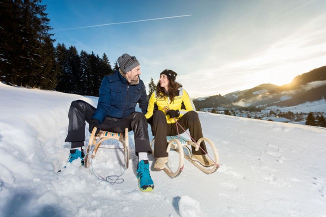 Schlittenfahren © Bernhard R. Moser Photography - TVB St.Martin