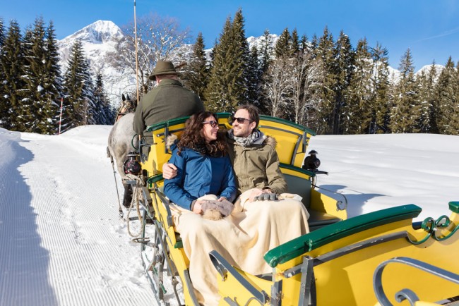 Traumhafte Pferdeschlittenfahrten © Bernhard R. Moser Photography - TVB St.Martin