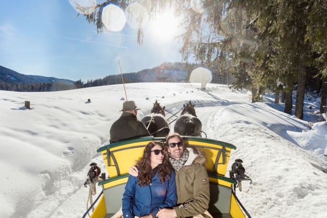 Pferdeschlittenfahrten © Bernhard R. Moser Photography - TVB St.Martin